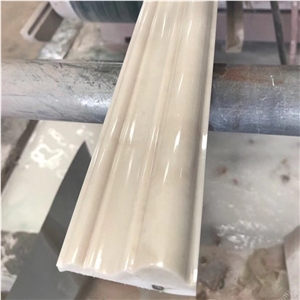 Natural Stone Moulding Lines Marble Baseboard Skirting Moulding