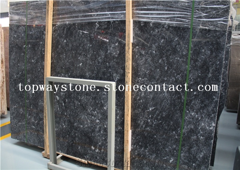 Austin Gray,Adranos Black,Romantic Grey Marble Slab for Floor Covering