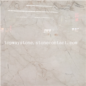 Iran Crystal Rose Beige Marble Stone Tiles for Floor,Wall Covering