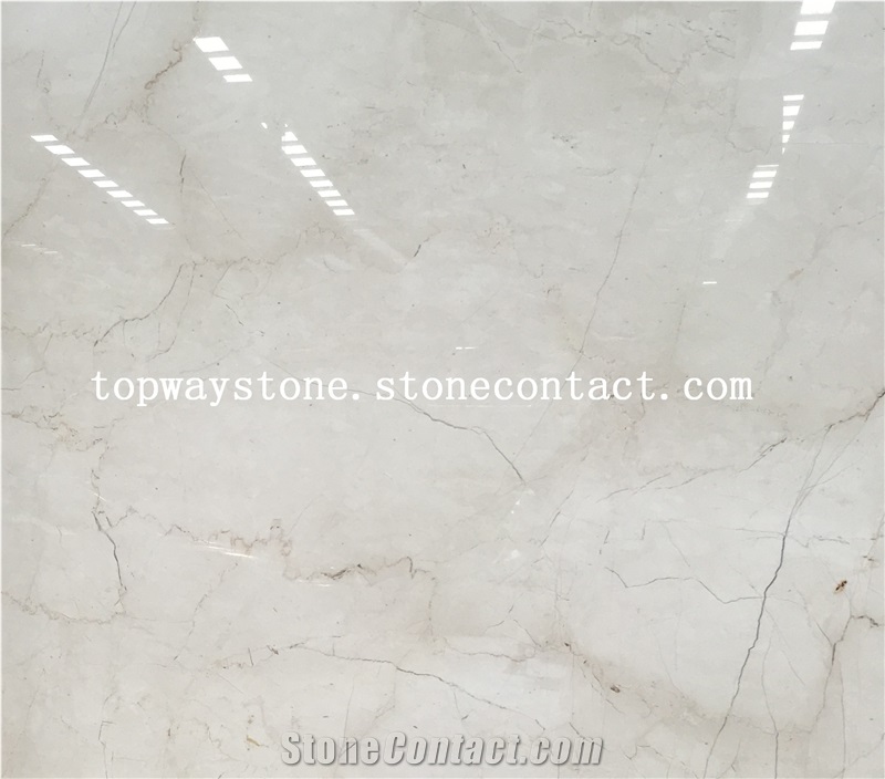 Iran Crystal Rose Beige Marble Stone Tiles for Floor,Wall Covering