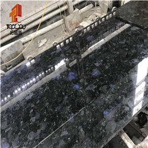 Volga Blue Tiles Granite Slabs, Ukraine Volga Blue Granite Tiles