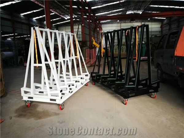 Double Sided Transporter Frames, Frame for Stone, Stone Storage a Frame, Truck a Frame, Stone Rack, a Frame, Granite, Marble, Move, Transport