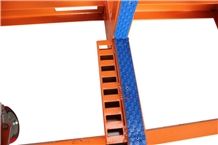 Double Sides Transport Frames Orange Powder Coated (Dismountable)
