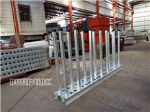 Granite,Marble,Quartz Slabs Galvanized Slab Rack Rails,Display Rack