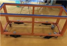 Working Table, Countertop Processing Trolley, Steel Work Table