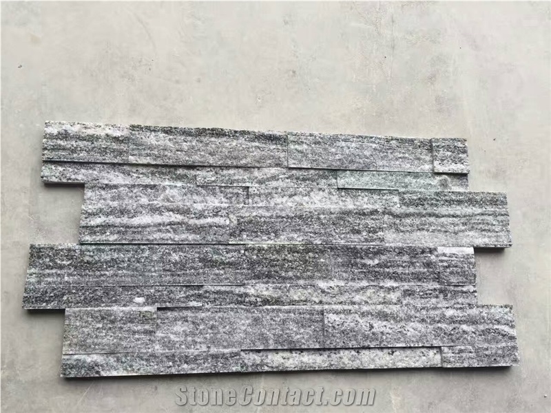 G302 Landscaping Granite Split Chips Culture Stone Veneer Wall Clading