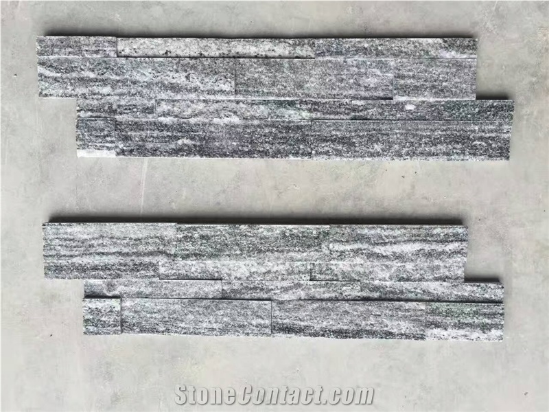 G302 Landscaping Granite Split Chips Culture Stone Veneer Wall Clading