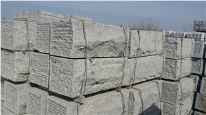 G341 Light Grey Granite Natural Surface Wall Stones for Retaining Wall for North Europe