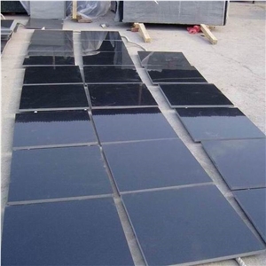 Shanxi Absolutely Black Granite Thin Tiles
