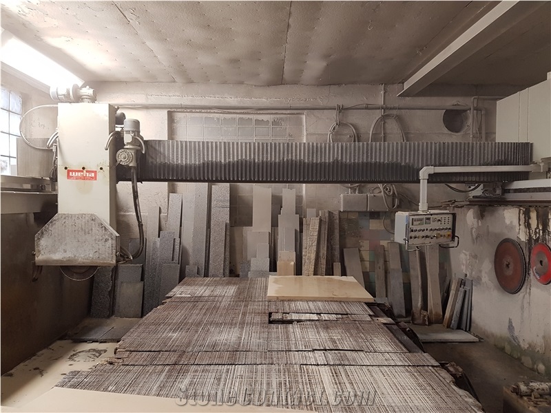 Used Bridge Saw Machine - Technomac Bravo Bridge Saw from 1999