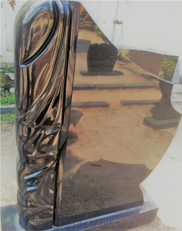 Black Grave Markers Monuments