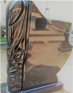 Black Grave Markers Monuments