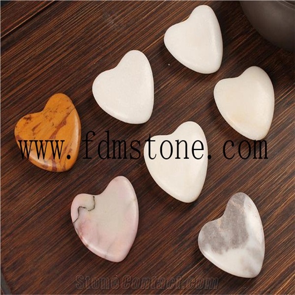 Crystal Stone Heart Decoration for Gift and Souvenir, Christmas Holiday Promotion Gifts