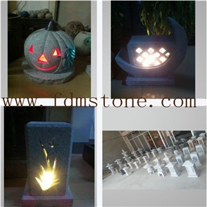 Modern Japanese Garden Granite Stone Lanterns