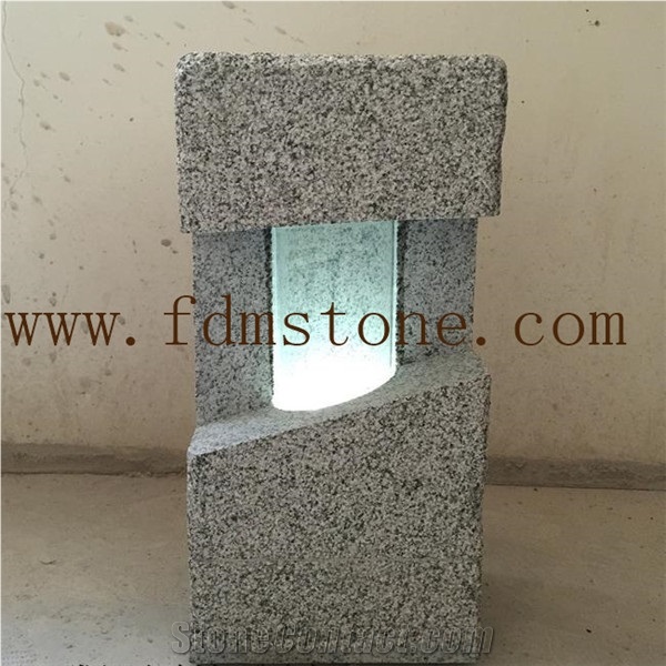 Modern Japanese Garden Granite Stone Lanterns
