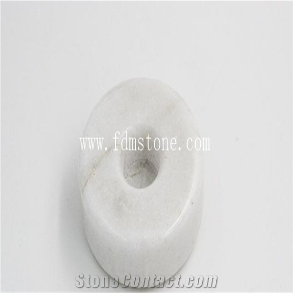 Newest Stone Gifts Carrara Marble Candle Jars/Factory Direct Sale Marble Candle Holders/Candle Jars from Factory
