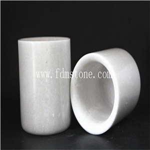 Newest Stone Gifts Carrara Marble Candle Jars/Factory Direct Sale Marble Candle Holders/Candle Jars from Factory