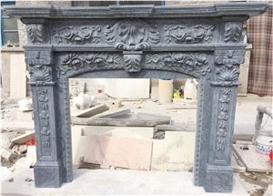 Grey Marble Fireplace Mantel Surround Grey Marble Fireplace Mantel Surround