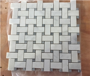 Hot Sales Bianco Carrara C Marble Hexagon Mosaic C Quality Available Now