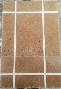 Noce Travertine Tiles, Travertine Pattern