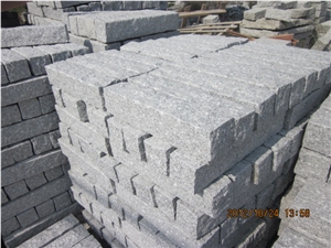 Wholesale Cheap Rough G603 Bianco Sardo Grey Sardo Light Grey Granite Standard Kerb Stone Price,Kerbstone Landscaping Stone
