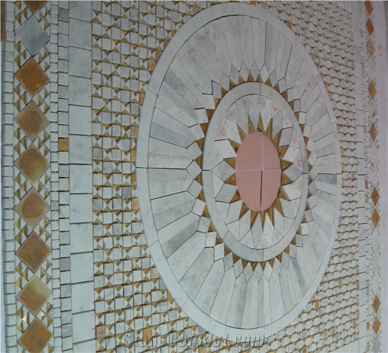 Marble Mosaic Stone Inlay Pattern