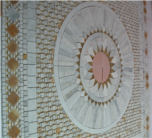 Marble Mosaic Stone Inlay Pattern