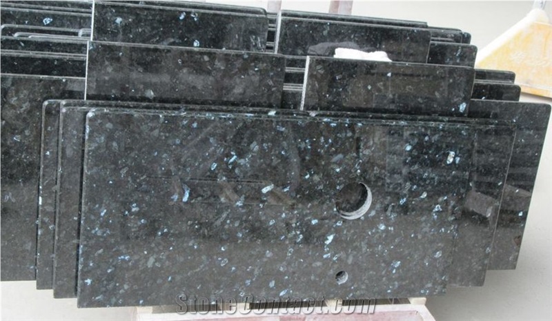 Emerald Pearl Green Granite Vanity Tops, Emerald Pearl Granite Countertops