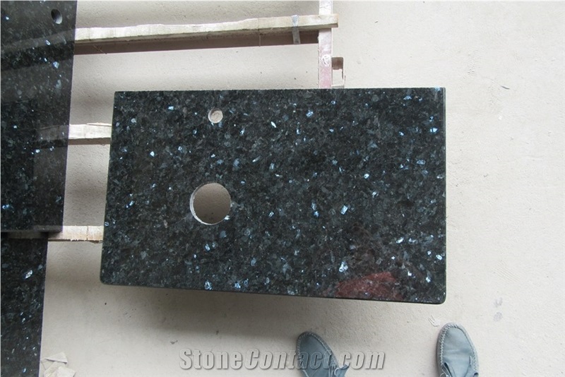 Emerald Pearl Green Granite Vanity Tops, Emerald Pearl Granite Countertops