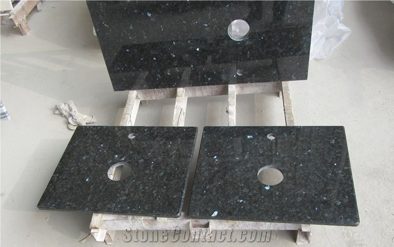 Emerald Pearl Green Granite Vanity Tops, Emerald Pearl Granite Countertops