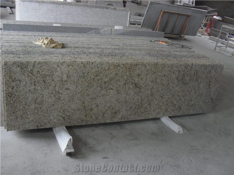 Giallo Oranmental Granite Countertops, Yellow Granite Countertops