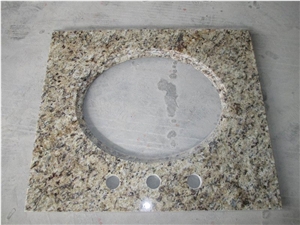 Giallo Oranmental Granite Countertops, Yellow Granite Countertops