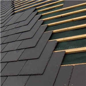 Black Slate Roof Tiles, Roof Covering, Roofing Tiles