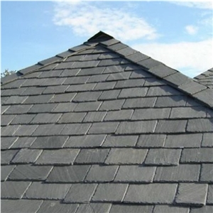 Black Slate Roof Tiles, Roof Covering, Roofing Tiles