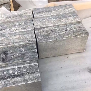 G302 Granite Landscape Stone Mushroom, Flamed Fantasy Granite Mushroomed Cladding