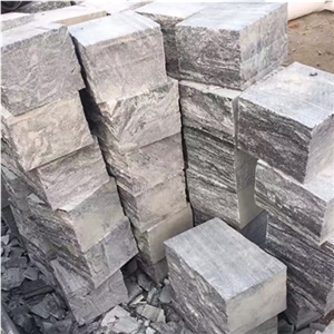 G302 Granite Landscape Stone Mushroom, Flamed Fantasy Granite Mushroomed Cladding