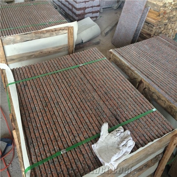 G562 Maple Red Granite Stairs/Maple Leaf Red Granite Stair/Maple Leaves Granite Stair Riser&Stair Treads/Mapple Red Granite Steps &Staircase