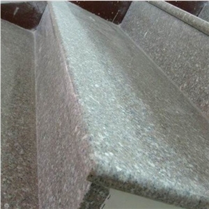G636/G3536, Xidong Red, China New Rosa Beta/Padang Rosa, Apple Pink Granite Stairs Including Steps & Risers/Treads & Thresholds