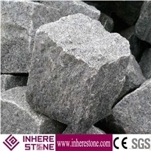 G654 Granite Paving Stone, G654 Granite Cube Patio Pavers, Garden Stepping Pavements