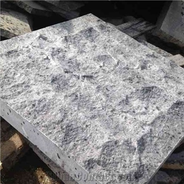 G684 China Black Basalt Black Galaxy Black Pearl Fuding Black Cleft Mushroom Wall Tile