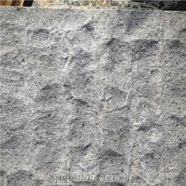 G684 China Black Basalt Black Galaxy Black Pearl Fuding Black Cleft Mushroom Wall Tile