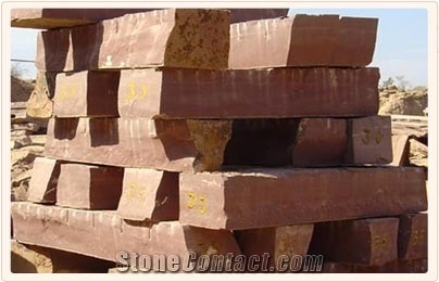 Hot Sale Red Sandstone Blocks
