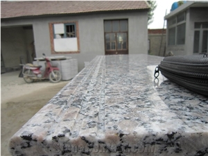 Pearl Flower Stair Treads&Risers,G383 Granite Deck Stair Steps,White Granite Staircase Riser&Steps Pearl Flower Stair Treads&Risers,G383 Granite Deck Stair Steps,White Granite Staircase Riser&Steps