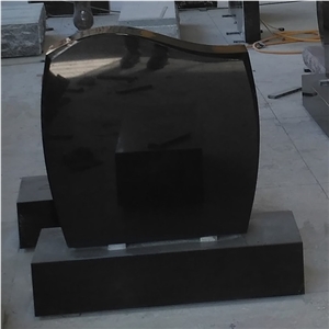 Shanxi Black Monument with Base, Polished Tombstone, American Style Headstone with Base Shanxi Black Monument with Base, Polished Tombstone, American Style Headstone with Base