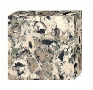 Multicolor Quartz Stone Slabs_e17009