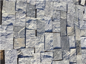 Grey Quartzite Loose Stone ,Grey Strips Stone with Corner Pieces, Grey Field Stone for Wall Decoration Out Side,Grey Castle Stone for Exposed