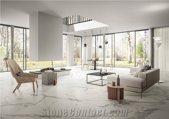 800x1800 Thin Tile Marble Look Porcelain Wall Tile