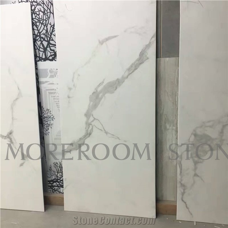 800x1800 Thin Tile Marble Look Porcelain Wall Tile
