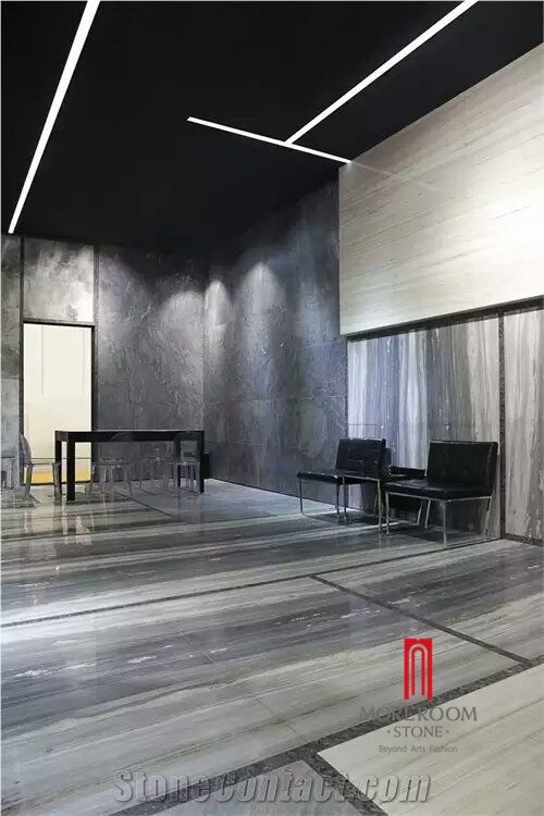 Bling Blue Floor Porcelain Marble Tiles Flooring Decoration Tile