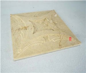 Cream Marfil Marble 3d Wall Marble Decors